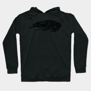 Cockroach (Side View) Hoodie